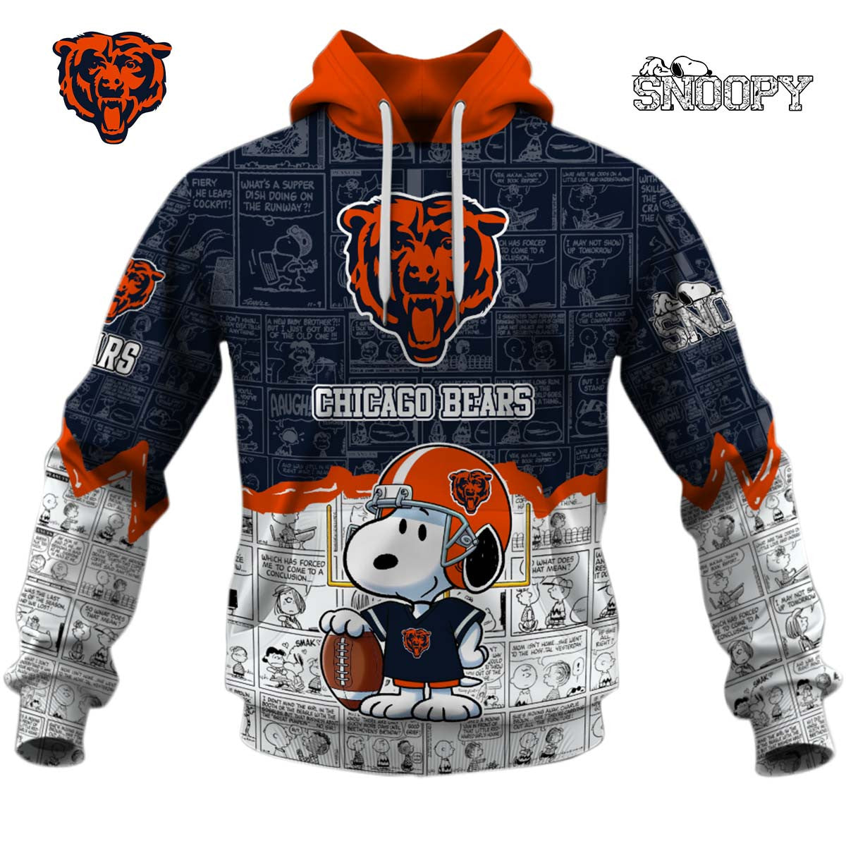 Chicago Bears Snoopy Design