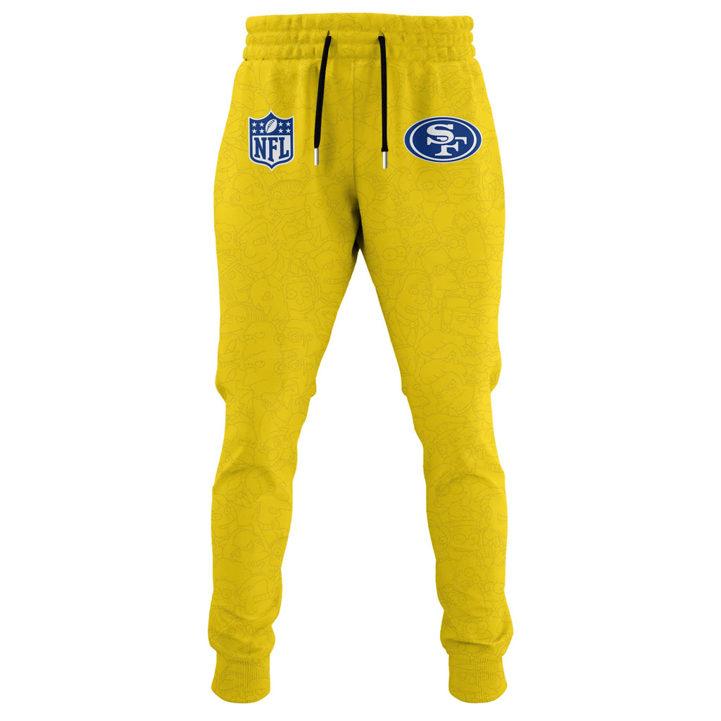 49ers x The Simpsons Crossover Hoodie